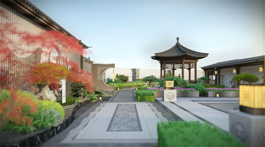 东方哲思融入企业空间设计，打造雅致商务会客环境(图13)