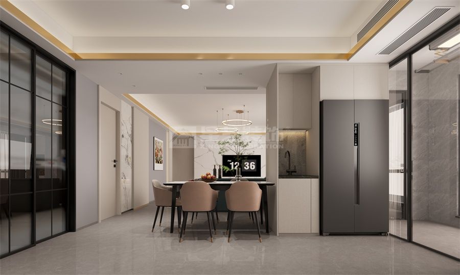 现代简约风格装修设计要点，打造简洁舒适的家居空间(图4)