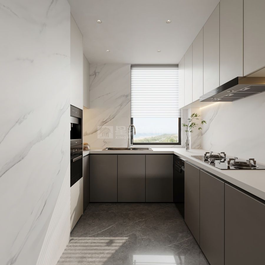 轻奢家居设计融合材质美学与光影艺术(图3)