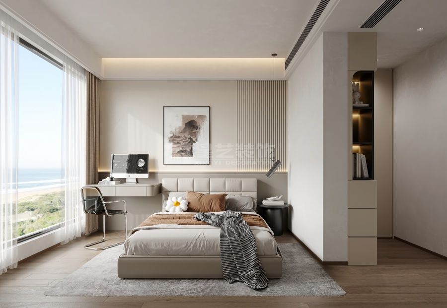 轻奢家居设计融合材质美学与光影艺术(图8)