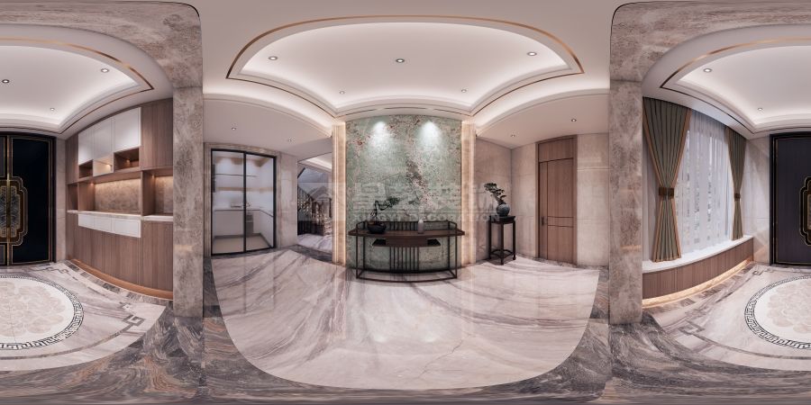 新中式风格设计精髓：天然材质重塑东方美学空间(图5)