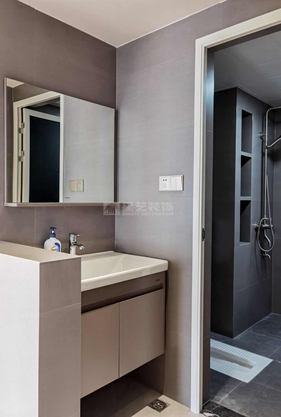 现代奶油风110㎡三室设计，简约温馨治愈系家居方案(图13)