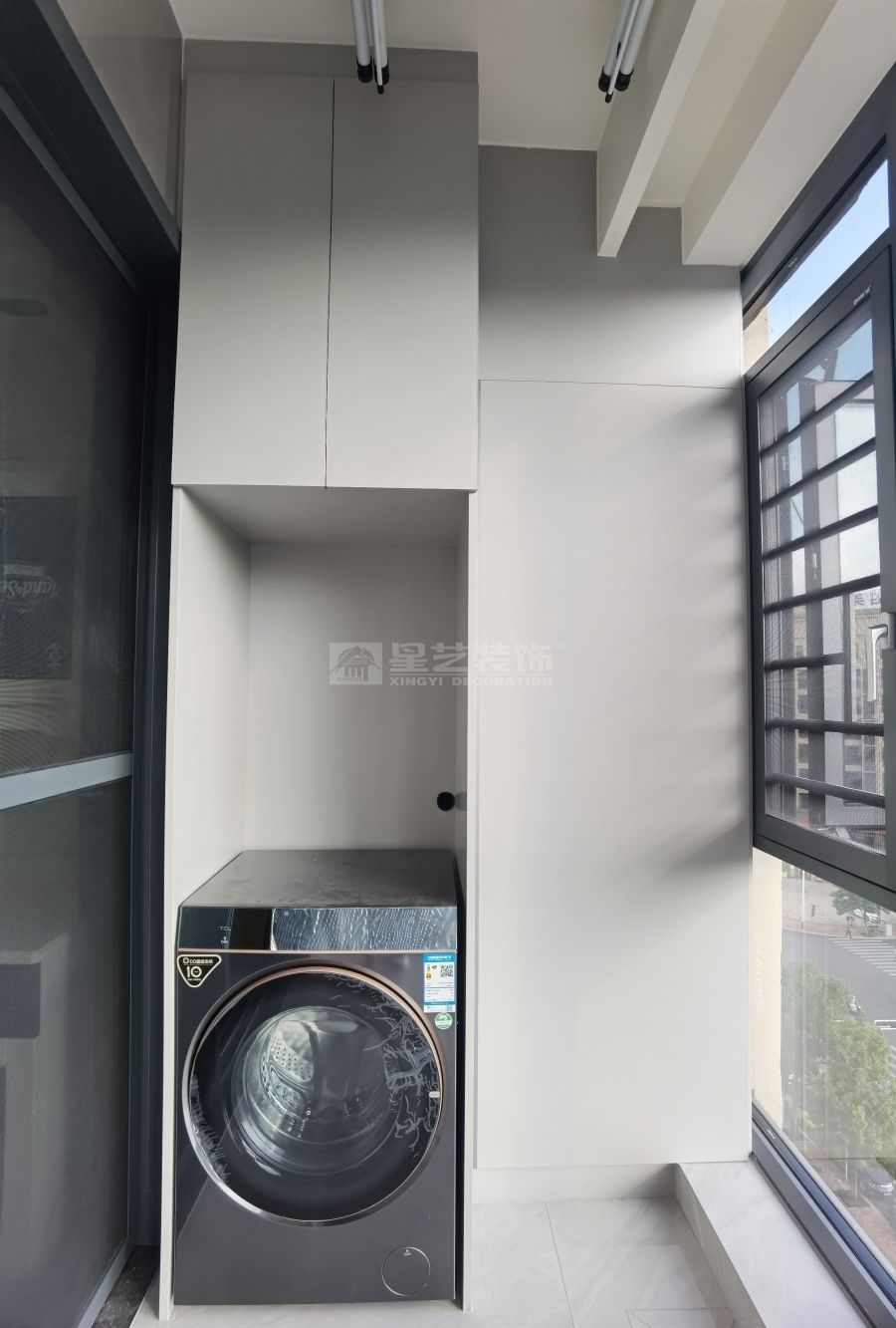 现代奶油风110㎡三室设计，简约温馨治愈系家居方案(图22)