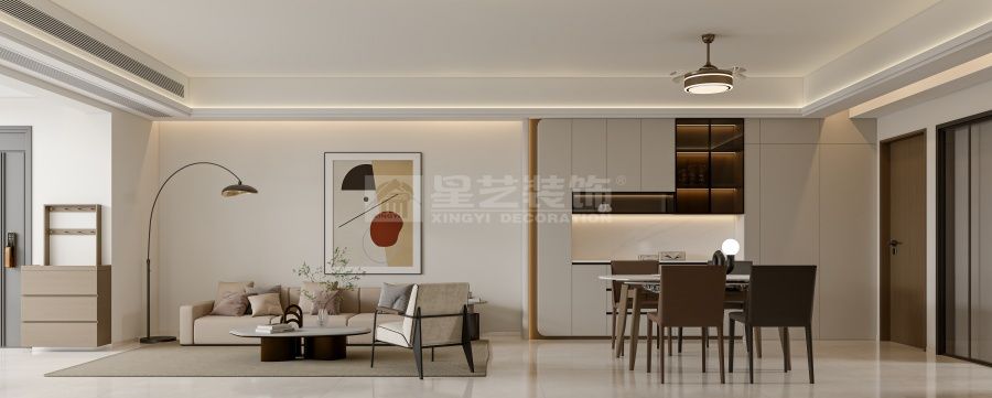 现代简约风格住宅设计，打造简洁舒适居住空间(图2)