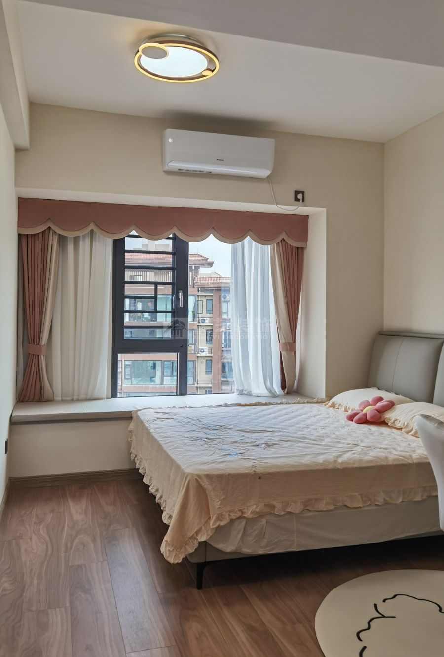 190㎡现代中式风格装修设计，滨江一号四室两厅新中式案例(图7)