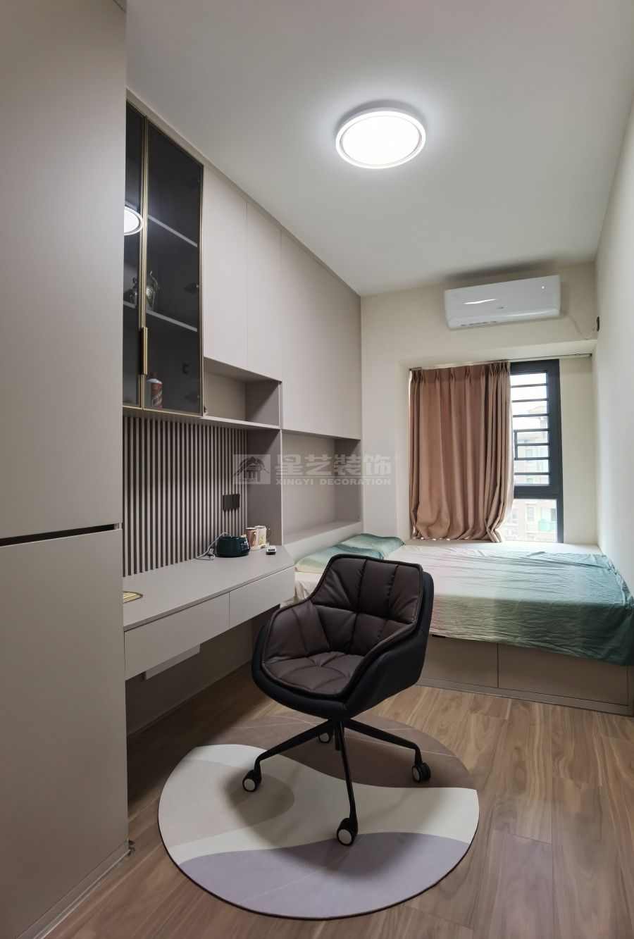 190㎡现代中式风格装修设计，滨江一号四室两厅新中式案例(图24)