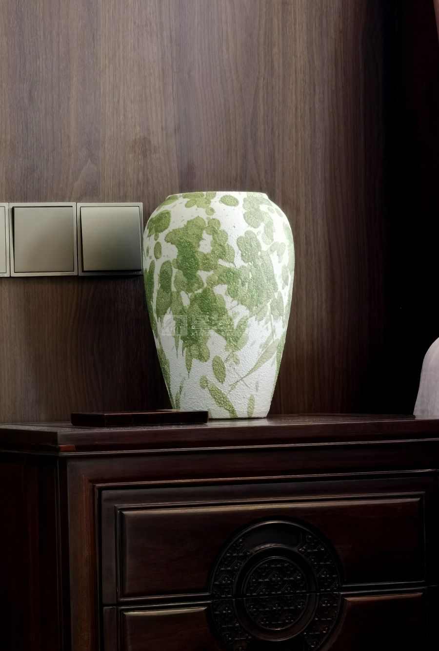 190㎡现代中式风格装修设计，滨江一号四室两厅新中式案例(图27)