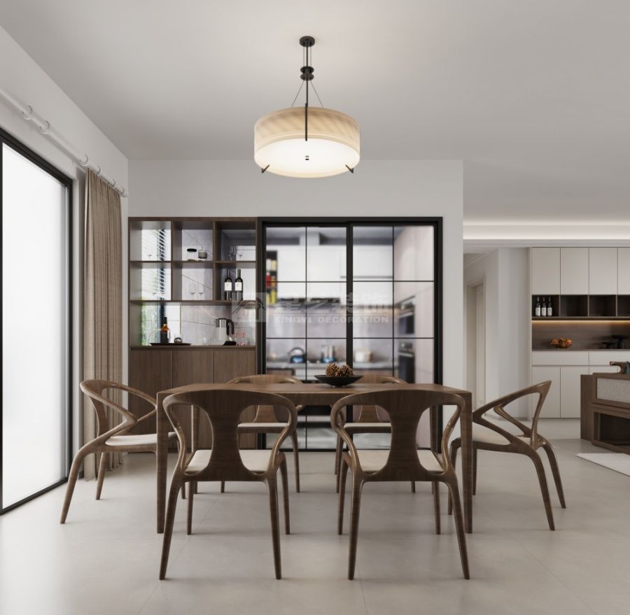 现代简约风格装修设计指南：客厅餐厅卧室全攻略(图4)