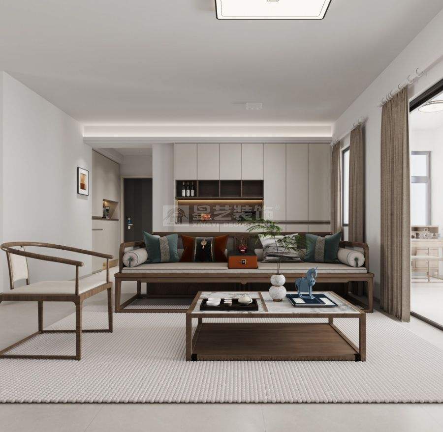 现代简约风格装修设计指南：客厅餐厅卧室全攻略(图3)