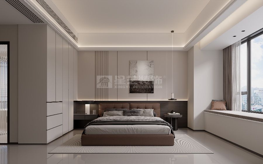 现代简约风格住宅设计案例，打造简洁舒适的居住空间(图4)