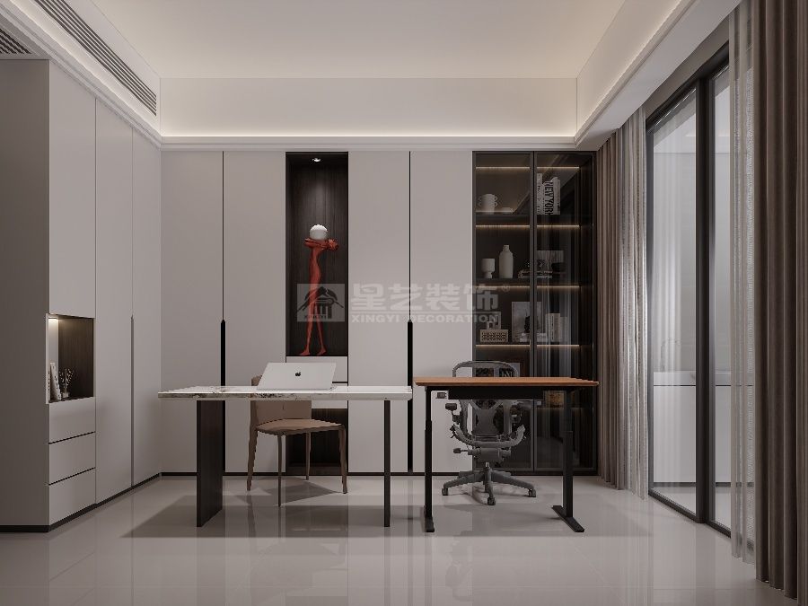 现代简约风格住宅设计案例，打造简洁舒适的居住空间(图7)