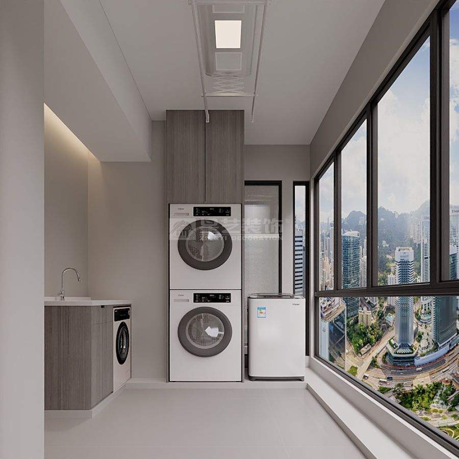 现代简约风格住宅设计案例，打造简洁舒适的居住空间(图10)