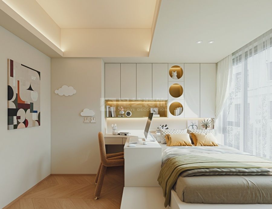 现代轻法式住宅设计，优雅与简约的完美融合(图9)