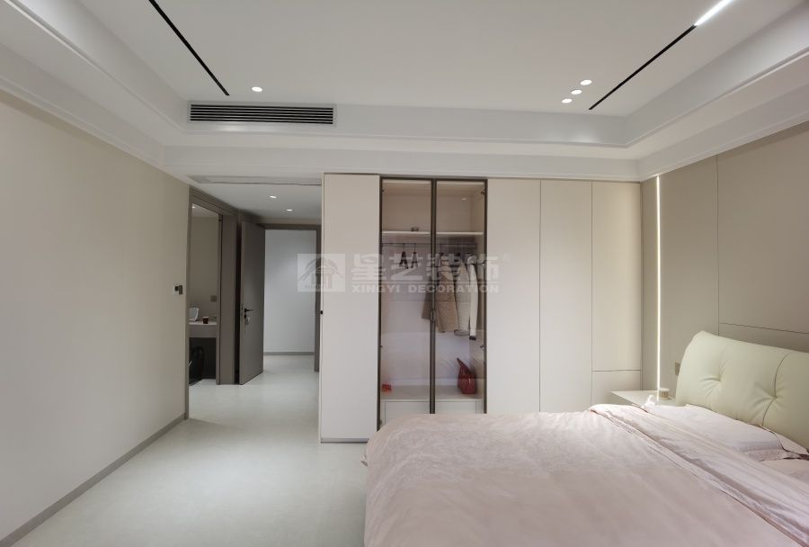 无主灯悬浮设计打造现代家居光影魔术，中西双厨提升生活品质(图7)