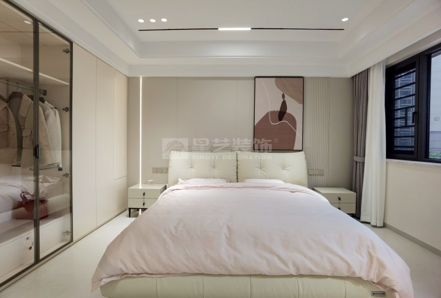 无主灯悬浮设计打造现代家居光影魔术，中西双厨提升生活品质(图6)