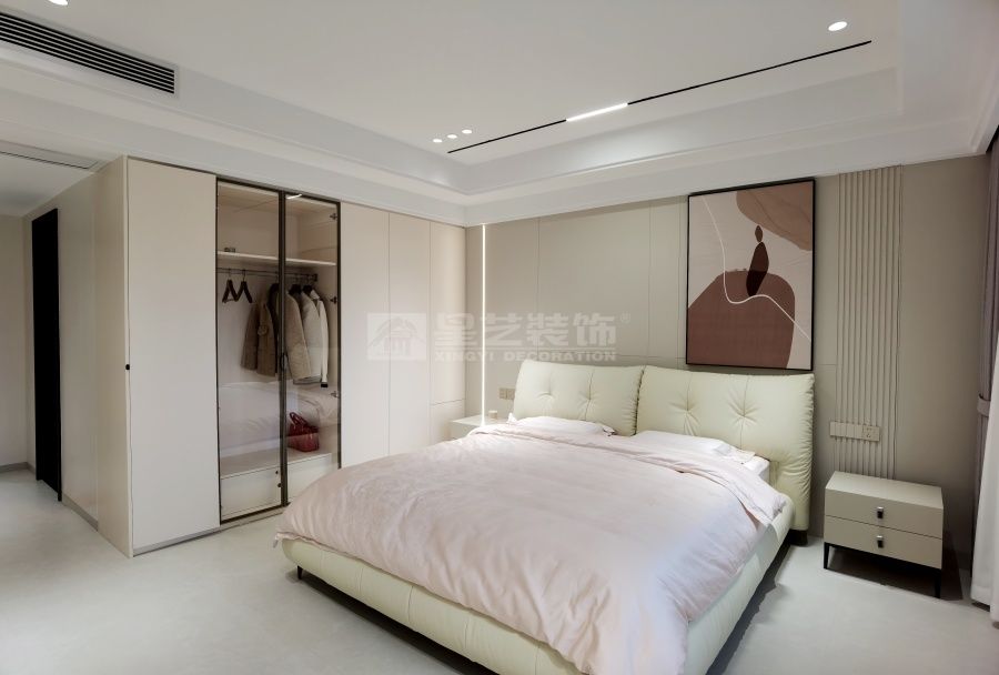 无主灯悬浮设计打造现代家居光影魔术，中西双厨提升生活品质(图5)