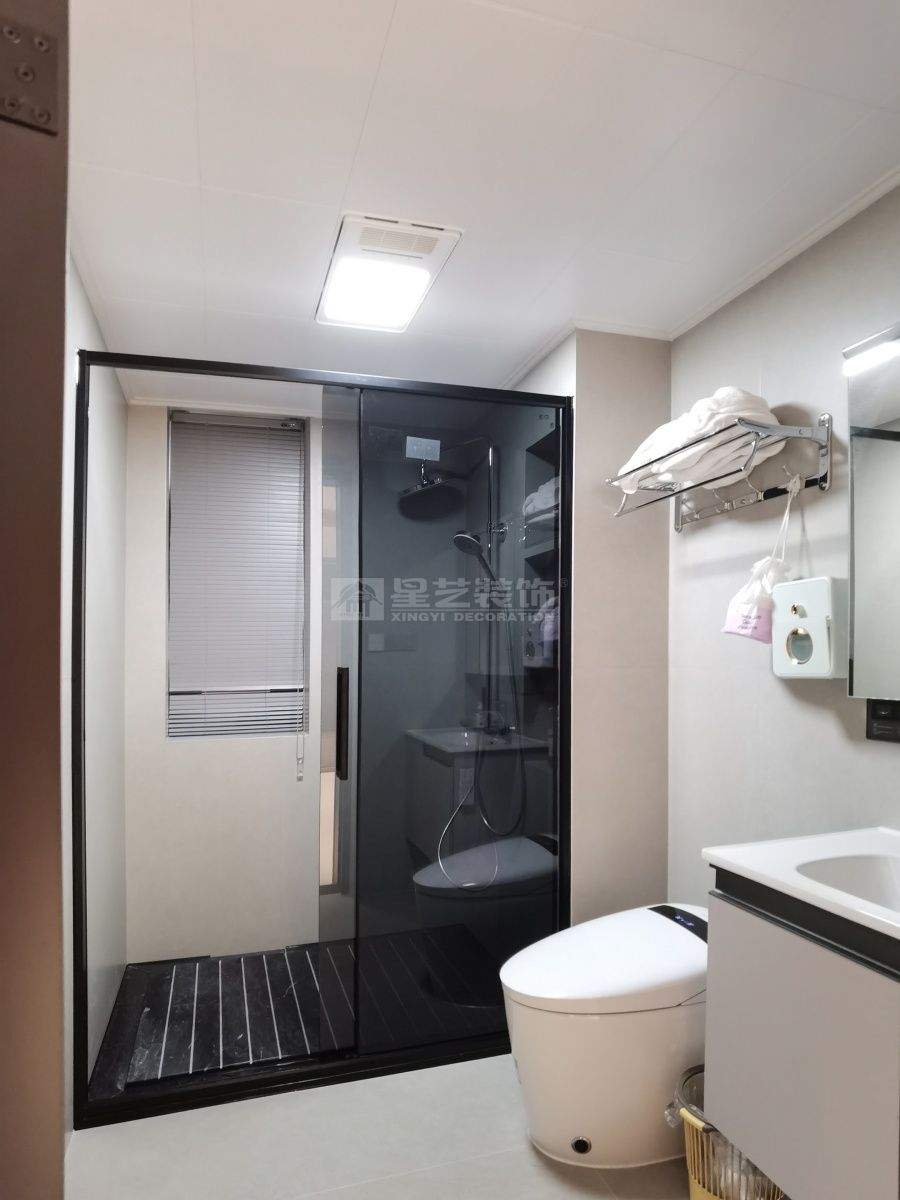 无主灯悬浮设计打造现代家居光影魔术，中西双厨提升生活品质(图13)