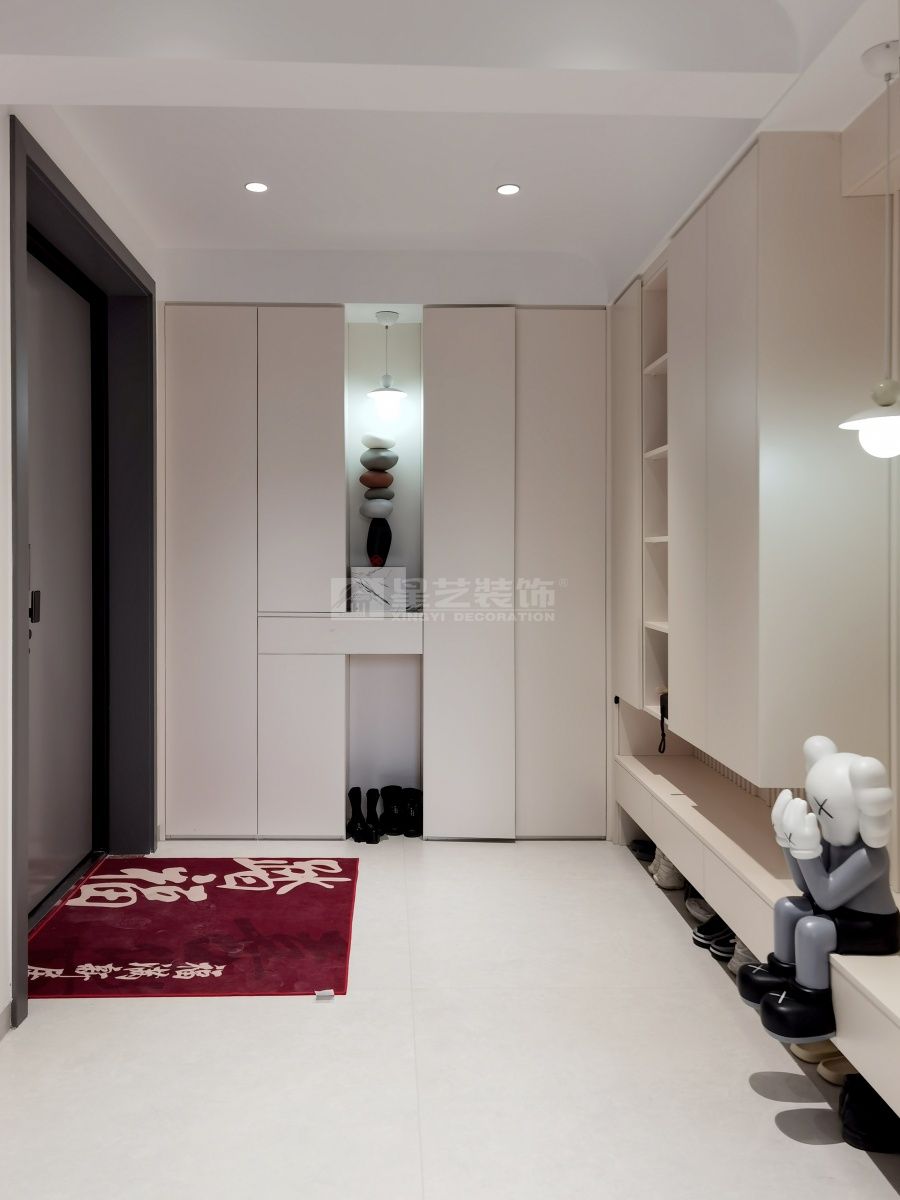 无主灯悬浮设计打造现代家居光影魔术，中西双厨提升生活品质(图11)