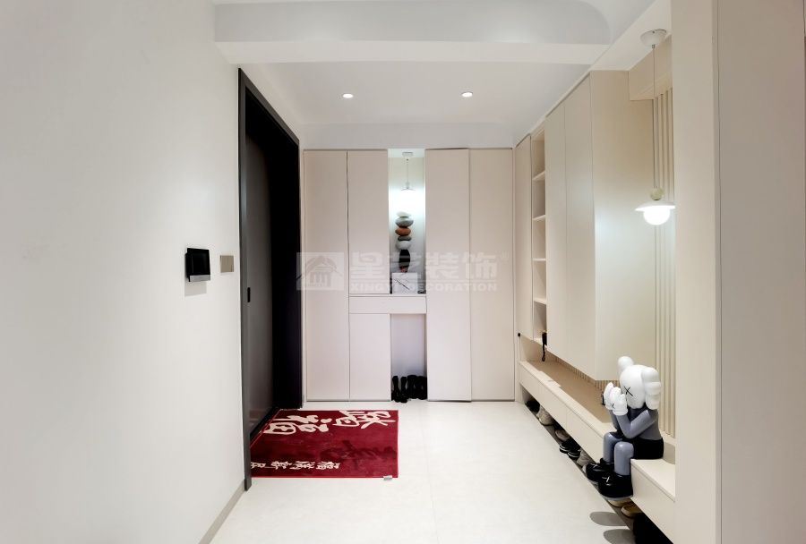 无主灯悬浮设计打造现代家居光影魔术，中西双厨提升生活品质(图10)