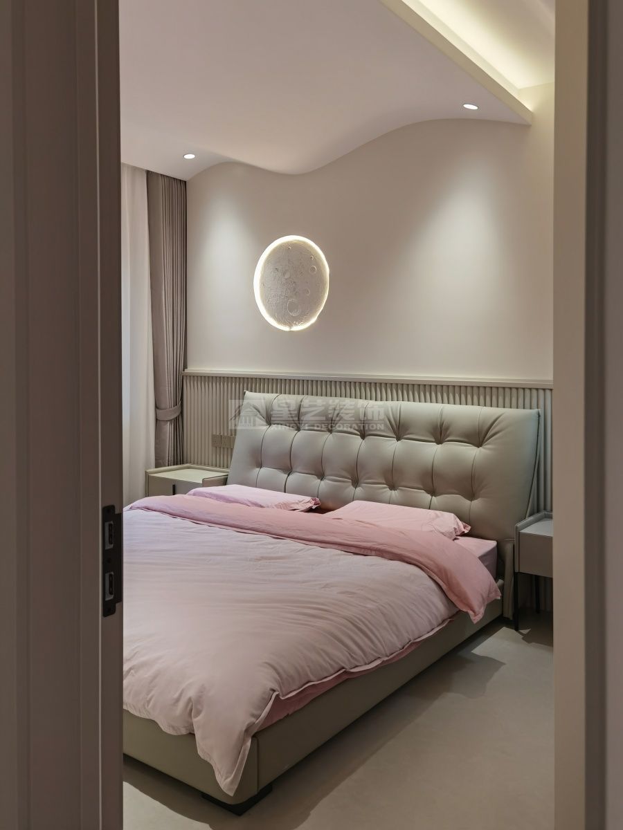 无主灯悬浮设计打造现代家居光影魔术，中西双厨提升生活品质(图17)