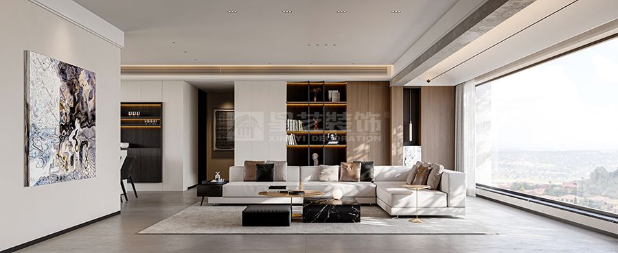 意式极简设计打造优雅居住空间，材质色彩构建质感生活(图3)