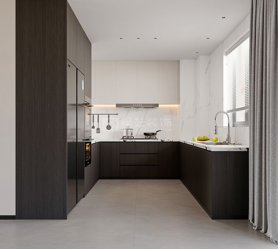 意式极简设计打造优雅居住空间，材质色彩构建质感生活(图7)