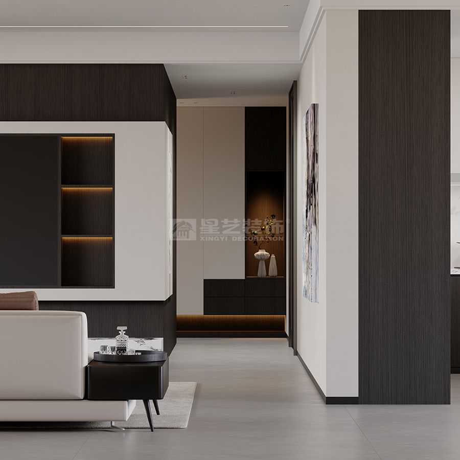 意式极简设计打造优雅居住空间，材质色彩构建质感生活(图9)