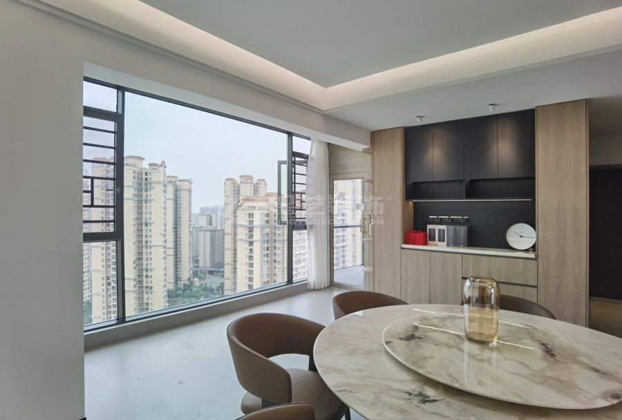 双层住宅设计新理念：无主灯吊顶搭配悬浮元素营造现代简约生活空间(图7)