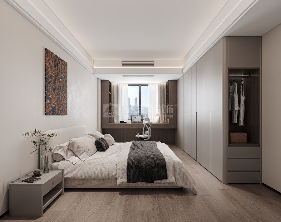 现代极简五房两厅设计，独立电竞房打造科技感家居空间(图13)