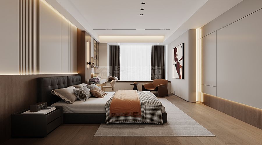 现代小复式装修设计案例，中性色调营造高级感居住空间(图5)