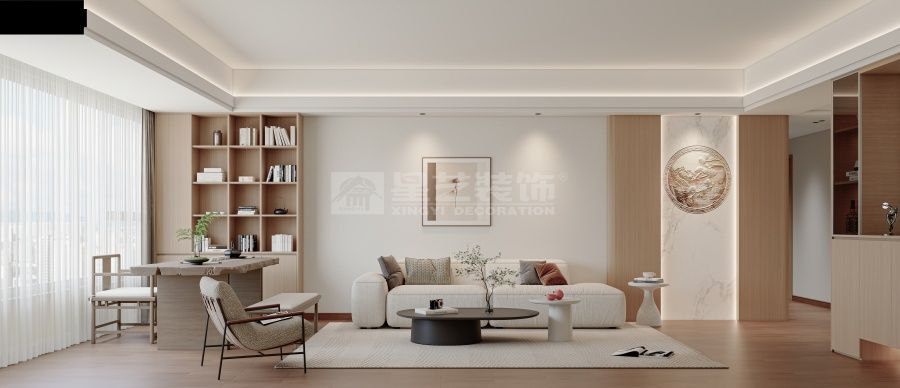 原木风亲子住宅设计自然治愈主题温馨家居空间(图2)