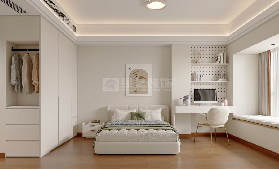 原木风亲子住宅设计自然治愈主题温馨家居空间(图7)