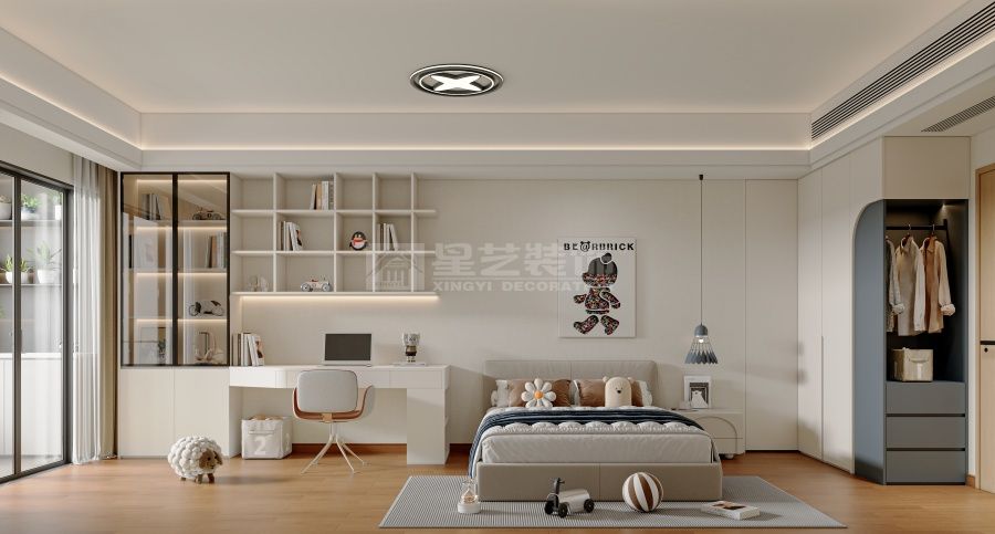 原木风亲子住宅设计自然治愈主题温馨家居空间(图8)