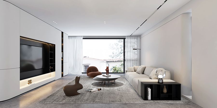 现代家居空间设计指南：客厅餐厅卧室玄关书房完美搭配方案(图1)