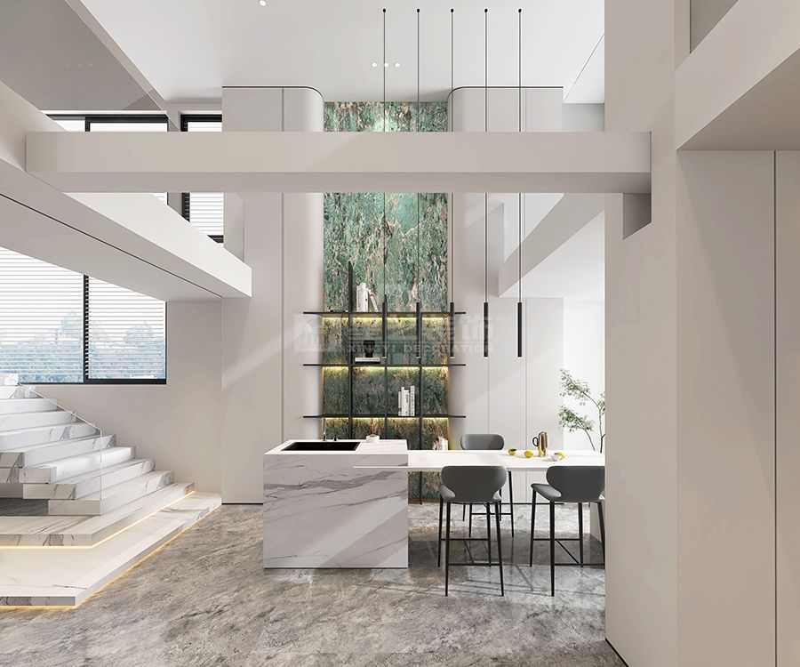 现代家居空间设计指南：客厅餐厅卧室玄关书房完美搭配方案(图3)