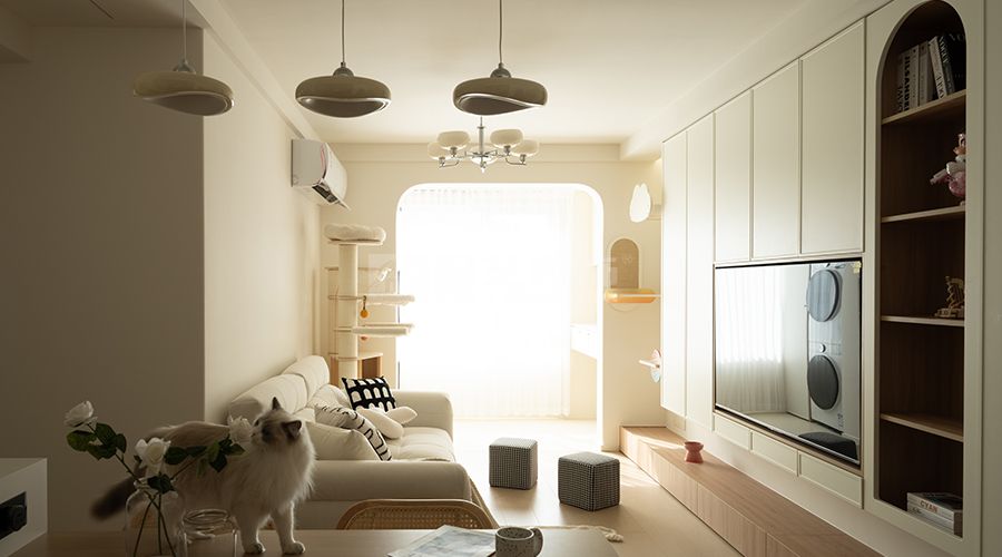 原木奶油风家居设计指南：打造温馨自然的居住空间(图4)