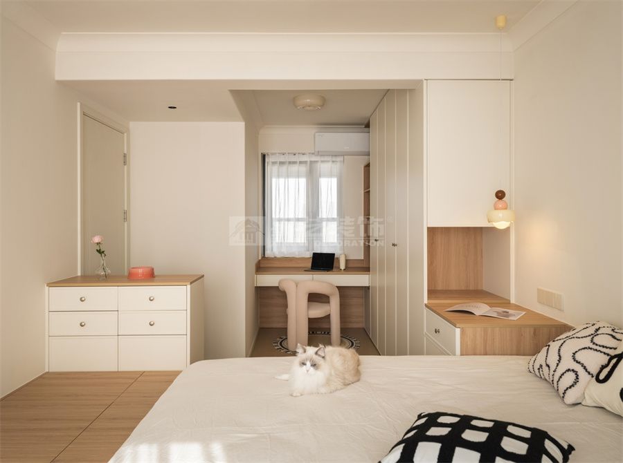 原木奶油风家居设计指南：打造温馨自然的居住空间(图11)