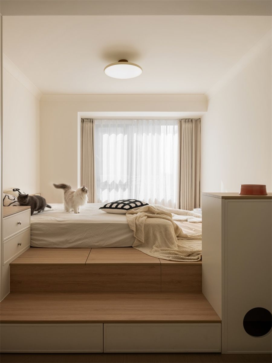 原木奶油风家居设计指南：打造温馨自然的居住空间(图13)