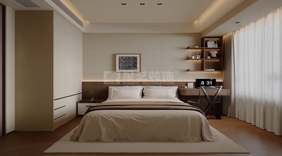 现代极简中古风设计，咖色米白深灰营造松弛感(图5)