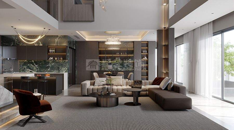 现代轻奢家居设计以材质融合营造高级氛围(图4)