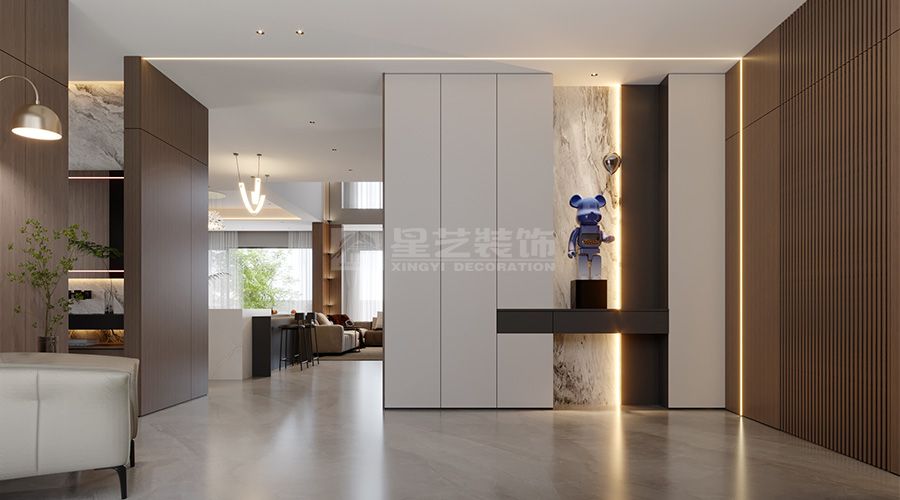 现代轻奢家居设计以材质融合营造高级氛围(图7)