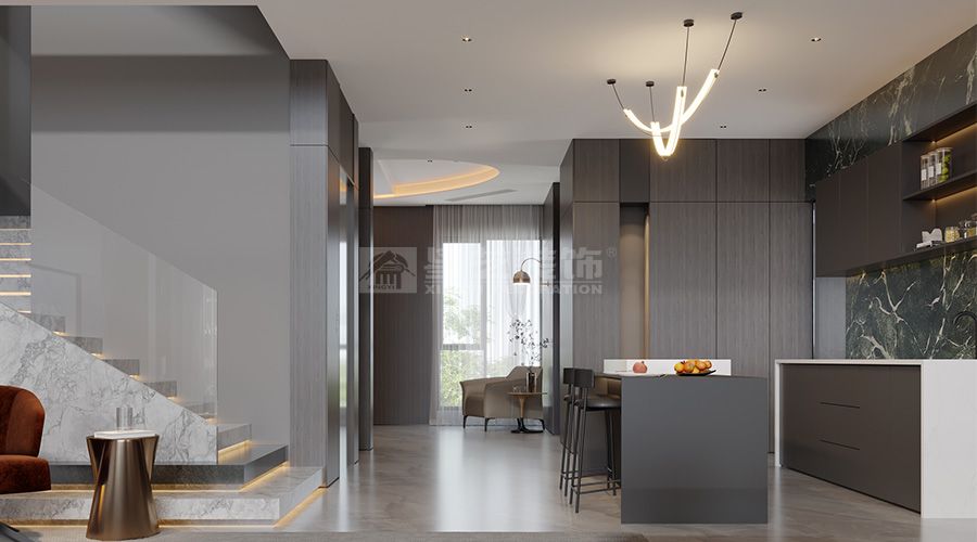 现代轻奢家居设计以材质融合营造高级氛围(图8)