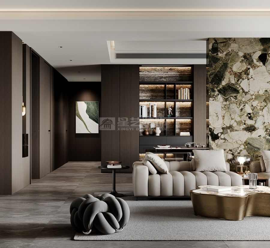 意大利轻奢设计打造低调奢华家居空间(图2)