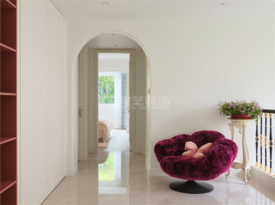 轻法式装修设计精髓：石膏线打造优雅家居空间(图7)