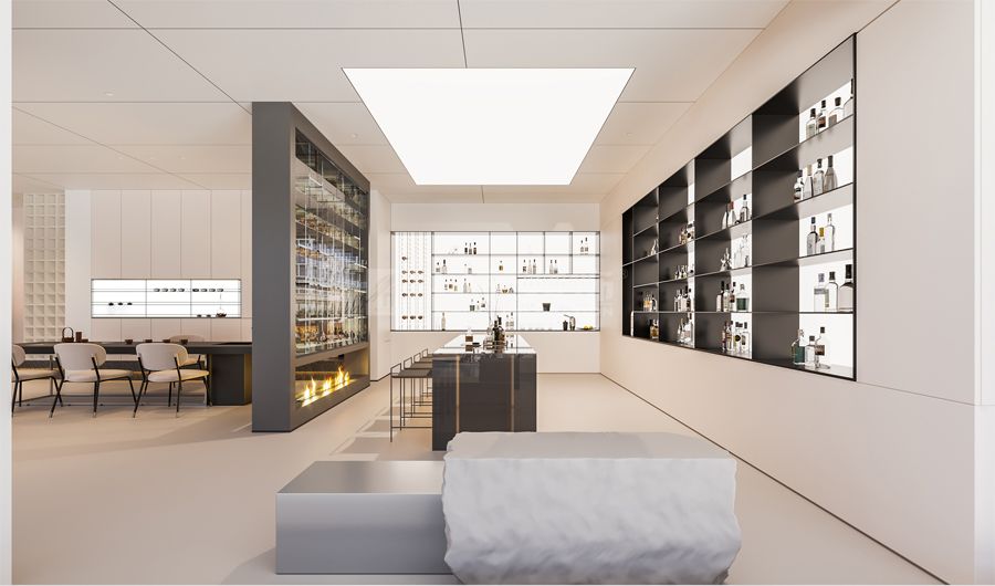 现代极简主义住宅设计，回归茶道精神的纯粹本真(图4)