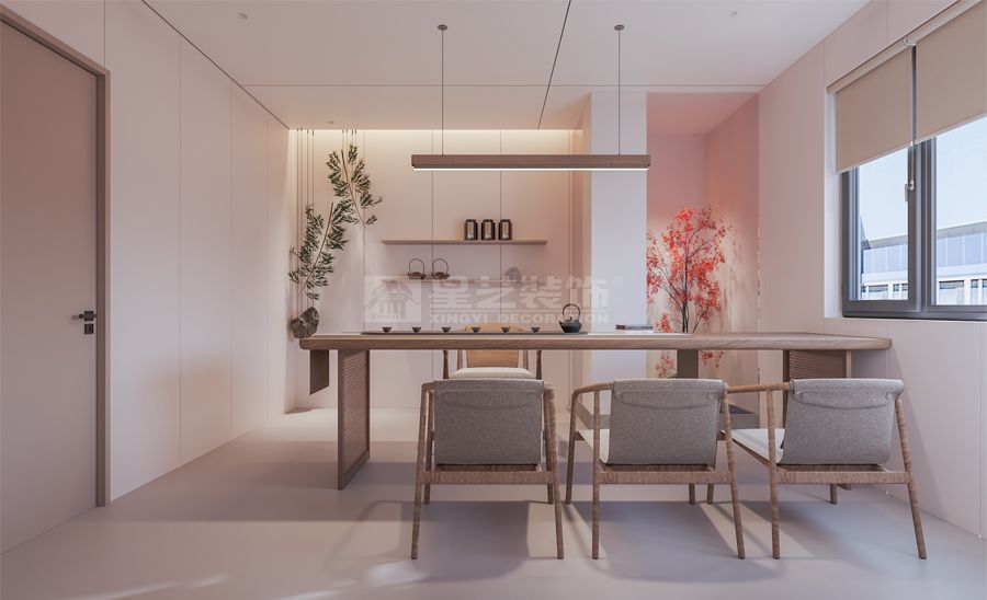 现代极简主义住宅设计，回归茶道精神的纯粹本真(图10)