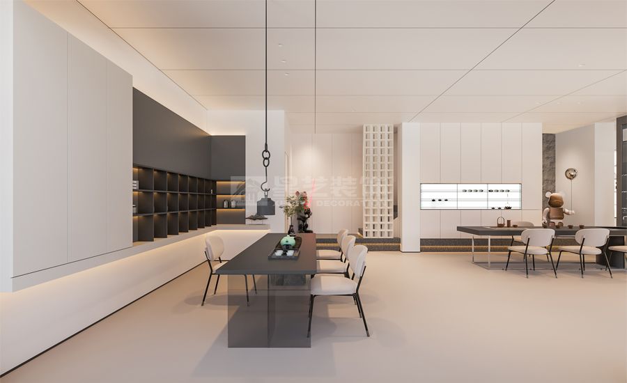 现代极简主义住宅设计，回归茶道精神的纯粹本真(图2)