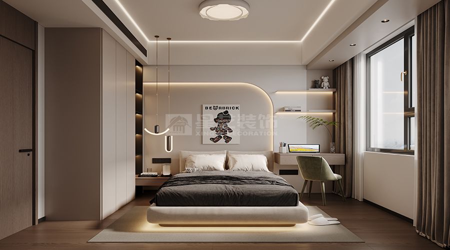 意式极简深色调设计风格打造高级质感空间(图6)