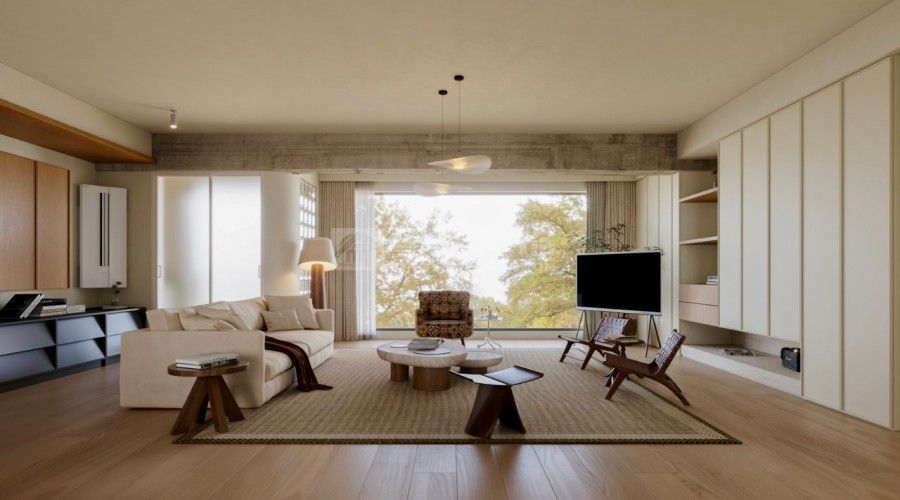 天然木材打造温暖家居空间设计，回归自然生活美学(图2)