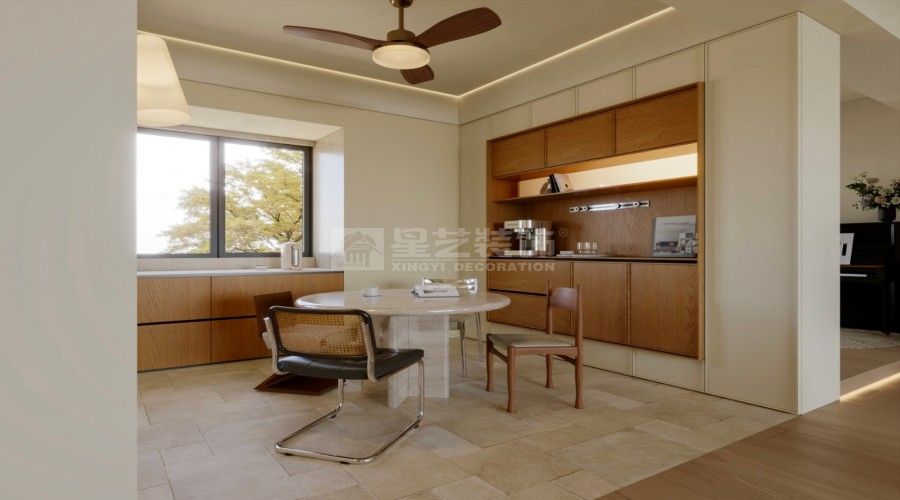 天然木材打造温暖家居空间设计，回归自然生活美学(图5)